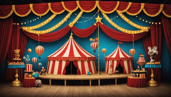 Découvrez les meilleures idées de décoration cirque pour votre événement